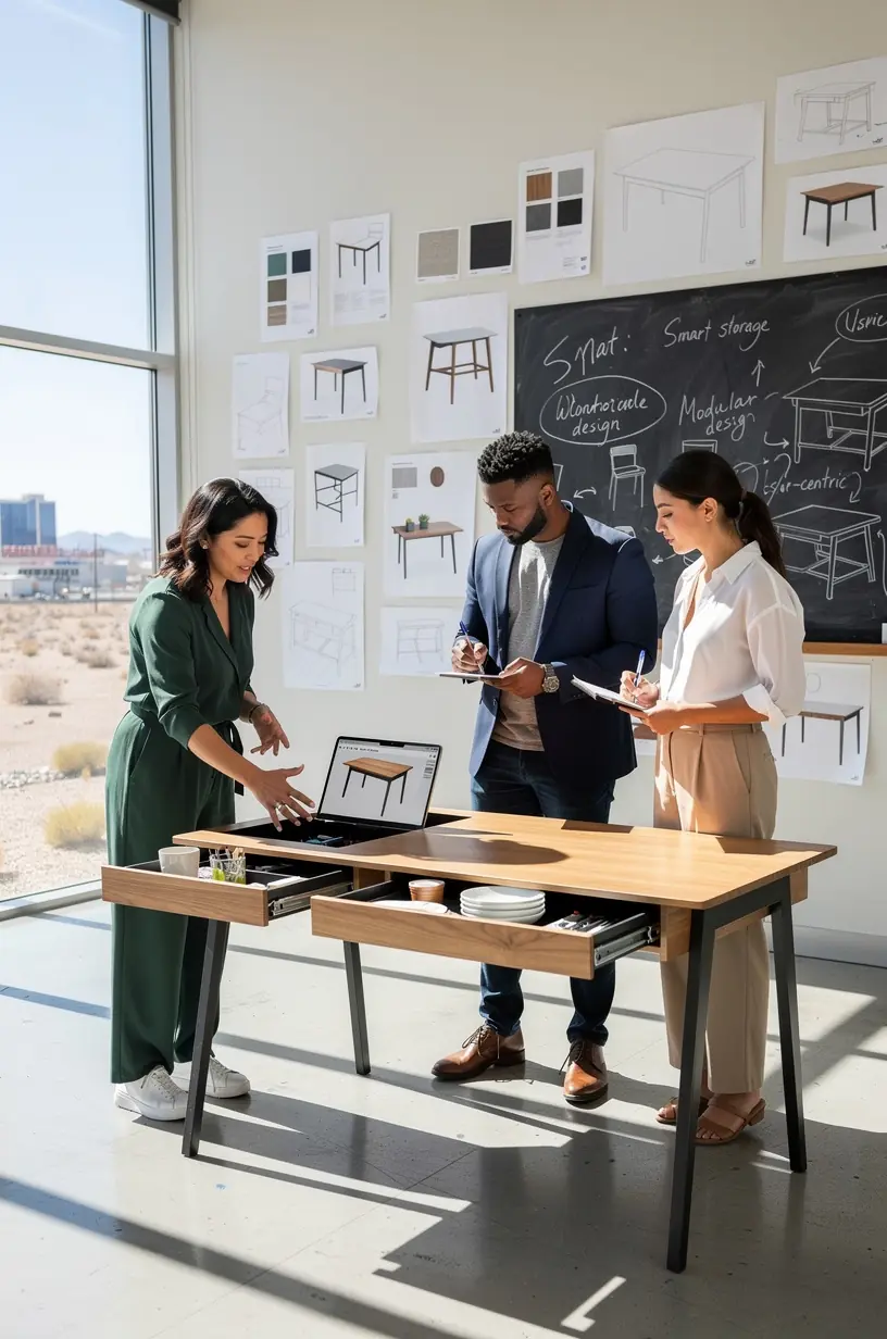 Modern office workspace